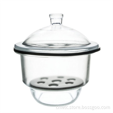 240mm Glass Desiccator with Porcelain Drying Plate: Ideal Solution for Efficient Moisture Absorption and Sample Preservation